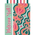 Magnolia Garden Flags 29 x 42 in Welcome YAll Polyester Garden Flag Large M000036